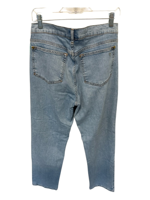 Pilcro Size 27 Light Wash Cotton Blend High Waist Wide Leg Jeans Light Wash / 27