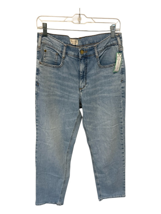 Pilcro Size 27 Light Wash Cotton Blend High Waist Wide Leg Jeans Light Wash / 27