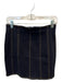 Veronica Beard Size 6 Dark Wash Cotton Blend Back Zip Mini Denim Skirt Dark Wash / 6