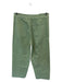 Madewell Size 29 Sage green Cotton Blend High Waist Wide Leg Cropped Pants Sage green / 29