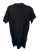 Tuckernuck Size XS Black Polyester Blend Short Sleeve Split Neck Collar Dress Black / XS