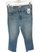 Mother Size 29 Medium light wash Cotton Blend Front & Back Pockets Button Jeans Medium light wash / 29