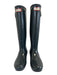 Hunter Shoe Size 8 Slate Gray Rubber Round Toe Buckle silver hardware Boots Slate Gray / 8