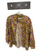 Pilcro by Anthroplogie Size 1X Yellow & Mauve Cotton Botanical Corduroy Jacket Yellow & Mauve / 1X