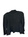Escada Size 38 Black Viscose Blend Long Sleeve Shoulder Pads Button Up Blazer Black / 38