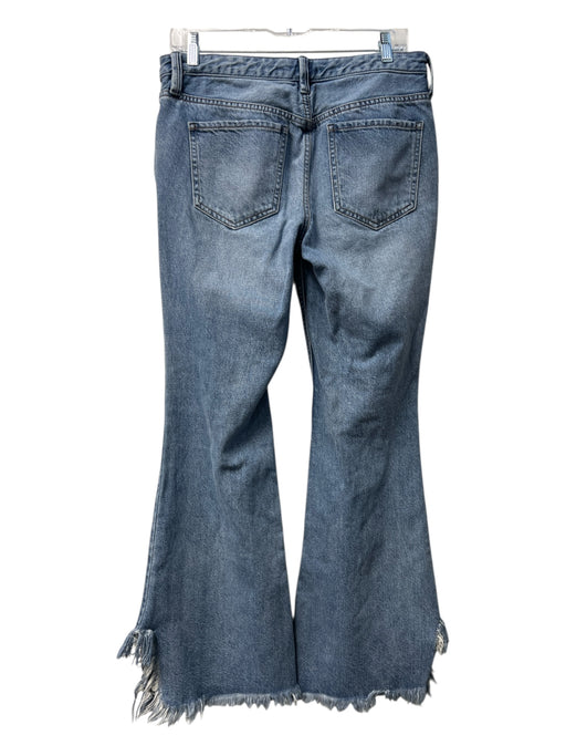 We The Free Size 28 Light Wash Cotton 5 Pocket zip fly Mid Rise Jeans Light Wash / 28