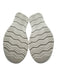 OTBT Shoe Size 8 Silver & White Leather Velcro Strap Slingback Platform Sandals Silver & White / 8