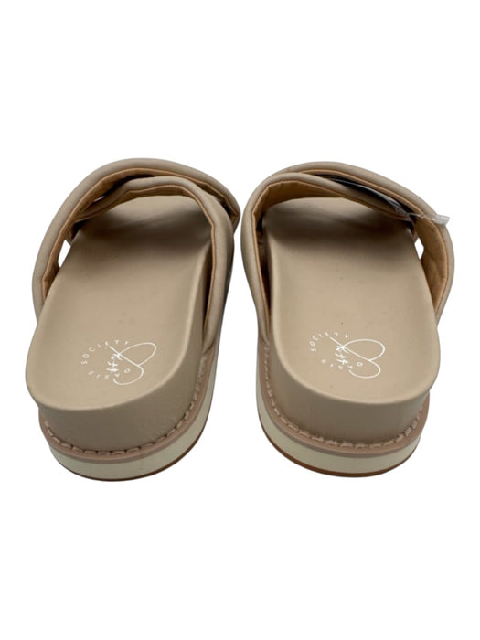 Oasis Society Shoe Size 8 Manmade Material Criss Cross Slip On Mule Sandals 8