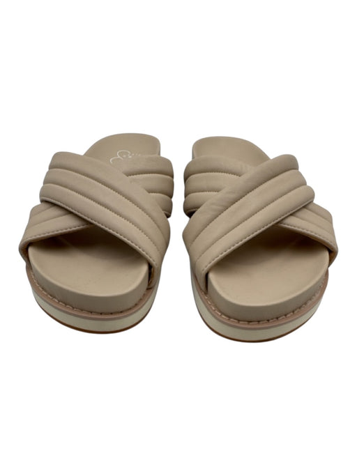 Oasis Society Shoe Size 8 Manmade Material Criss Cross Slip On Mule Sandals 8