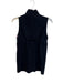 Proenza Schouler Size L Black Viscose Sleeveless Ribbed Detail high neck Top Black / L