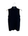 Proenza Schouler Size L Black Viscose Sleeveless Ribbed Detail high neck Top Black / L