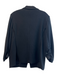 Drew Size L Black Rayon Blend Long Sleeve Single Button Lapel Sweater Black / L