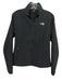 The North Face Size M Black Polyester Blend Zip Front High Neck Jacket Black / M