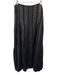 CK Bradley Size L Black & Gold Cotton Blend Metallic Thread Geometric Maxi Skirt Black & Gold / L