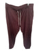 Vuori Size L Burgundy Shell Blend Drawstring Jogger Elastic Waist Athletic Pants Burgundy / L