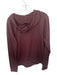 Vuori Size M Burgundy Shell Blend Zip Up Hooded Front Pockets Athletic Jacket Burgundy / M