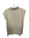 Eileen Fisher Size S Butter Yellow Tencel Blend Sleeveless Mock Neck Ribbed Top Butter Yellow / S