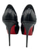 Christian Louboutin Shoe Size 36 Black Leather Patent Leather Mesh Pumps Black / 36