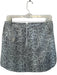 Karina Grimaldi Size S Gray & Black Lamb leather Snake Embossed Back Zip Skirt Gray & Black / S