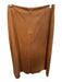 Bagatelle Size S Camel Vegan Suede High Waist Back Zip Midi Skirt Camel / S