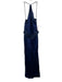 Reformation Size 0 Dark Blue Silk Halter Neck V Detail Back Zip Dress Dark Blue / 0