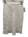 Wilfred Size 00 White Linen Lace Trim Midi Skirt White / 00