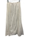 Reformation Size 0 White Cotton Blend Pockets Back Zip Maxi Skirt White / 0