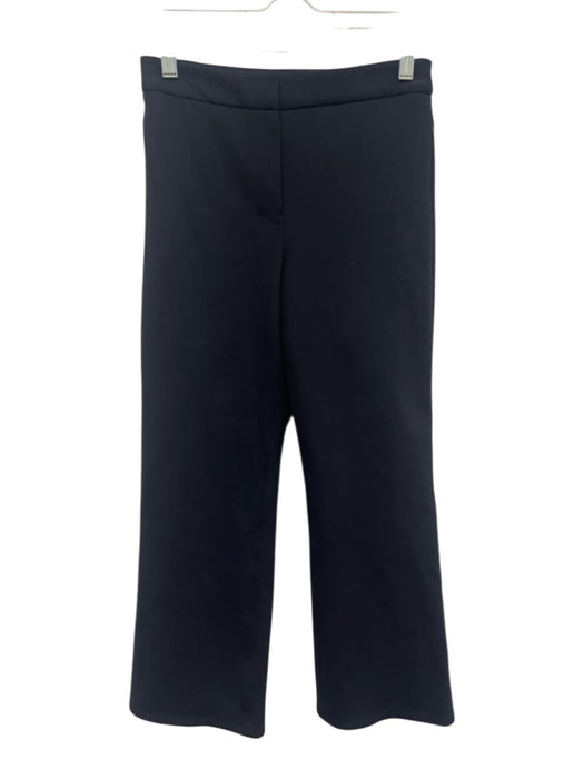 Theory Size 0 Black Polyamide Blend High Rise Kick Flare Pants Black / 0