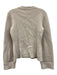 Jenni Kayne Size S Cream White Wool & Cashmere Knit Button Up Cardigan Cream White / S