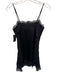 Wilfred Size XXS/XS Black Triacetate Blend Spaghetti Strap Side Slits Short Set Black / XXS/XS