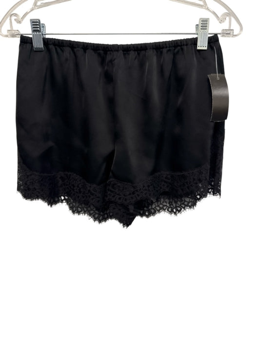 Wilfred Size XXS/XS Black Triacetate Blend Spaghetti Strap Side Slits Short Set Black / XXS/XS