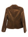 Theory Size 2 Brown Cotton Corduroy Tortoise Buttons Blazer Jacket Brown / 2