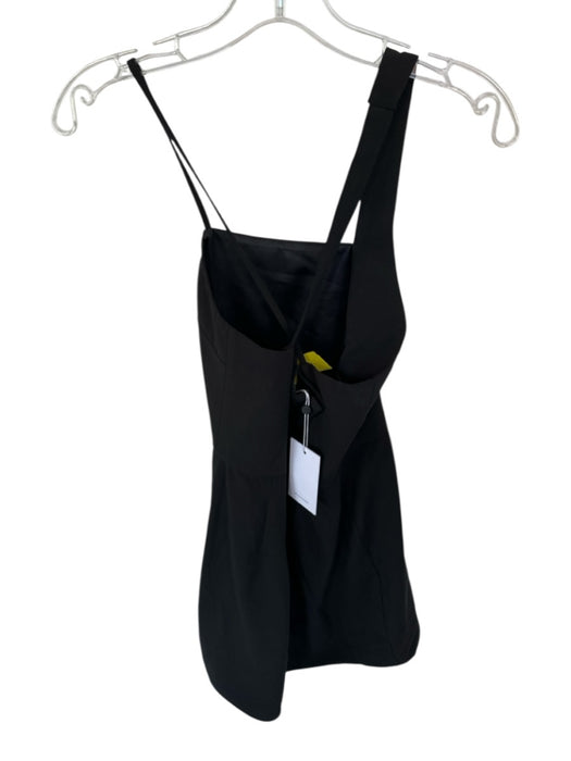 Lovers + Friends Size XS Black Polyester Blend Sleeveless Racerback Dress Black / XS