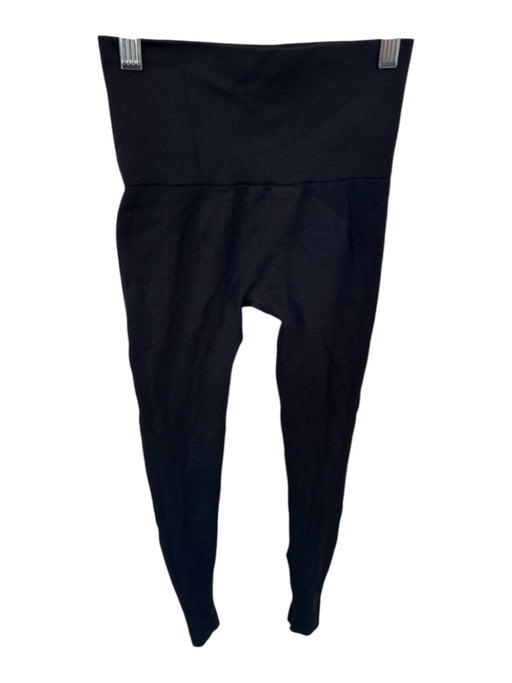 Set Active Size XS Black Nylon Blend High Waist Athletic Leggings Black / XS