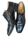 Louis Vuitton Shoe Size 41 Black Leather Lace Up Square Toe Men's Oxford 41