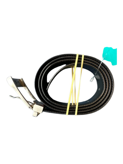 Salvatore Ferragamo Brown & Black Leather Reversible SHW Men's Belt