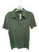 Dolce & Gabbana AS IS Size 48 Olive Green Cotton Solid Men's Polo Olive Green / 48