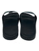 Versace Shoe Size 44 Black & Purple Rubber Abstract Slide Men's Shoes Black & Purple / 44