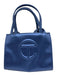 Telfar Cobalt Blue Vegan Leather Embossed Logo Bag Cobalt Blue / Small