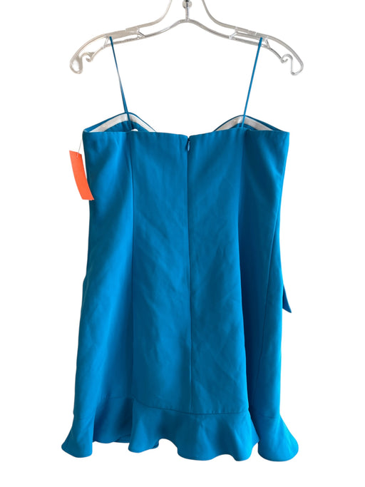 Amanda Uprichard Size 4 Royal Blue No Fabric Tag Strapless Back Zip Romper Royal Blue / 4