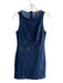 Needii Size S Medium Wash Cotton Blend Denim Scoop Neck Sleeveless Dress Medium Wash / S