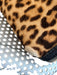 Burberry Black Brown Leather & Calf Fur Top Handle Leopard Print 3 Pocket Bag Black Brown / M