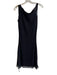 Princess Polly Size 4 Black Polyester Blend Sleeveless Sheer Overlay Dress Black / 4