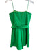 Amanda Uprichard Size Small Apple Green Viscose Strapless Belt Romper Apple Green / Small