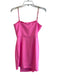 Amanda Uprichard Size Small Bubblegum Pink Polyester Gold Chain Detail Dress Bubblegum Pink / Small