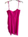 Amanda Uprichard Size Small Hot pink No Fabric Tag Rosette Applique Dress Hot pink / Small