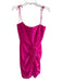 Amanda Uprichard Size Small Hot pink No Fabric Tag Rosette Applique Dress Hot pink / Small