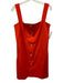 Pearl by Lela Rose Size Medium Orange Cotton Blend Sleeveless Floral Dress Orange / Medium
