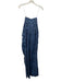 Mestiza New York Size 6 Blue Polyester Strapless Crochet Lace Overlay Jumpsuit Blue / 6