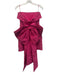 Rebecca Vallance Size 8 Fuchsia Polyester Blend Brocade Floral Back Bow Gown Fuchsia / 8